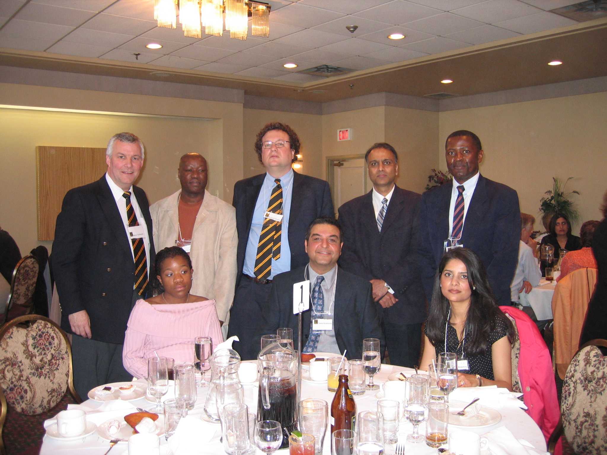 2006 Old Cambrian Society (Canada) Annual Luncheon - Table 1